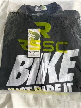 RSSC Sports Black Cycling Jersey